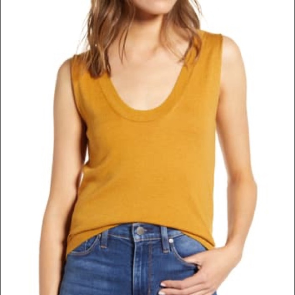 TANK Top 7 for all mankind nwt size xs